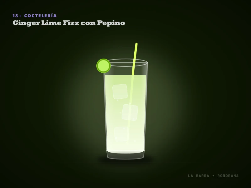 Presentación de Ginger Lime Kick 0.0%