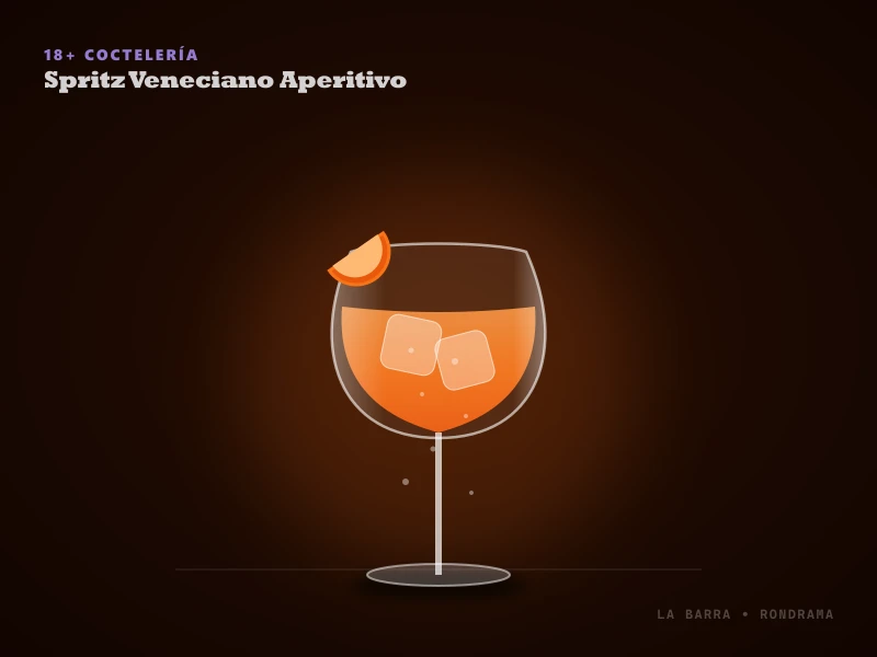 Presentación de Spritz Veneciano Espumoso